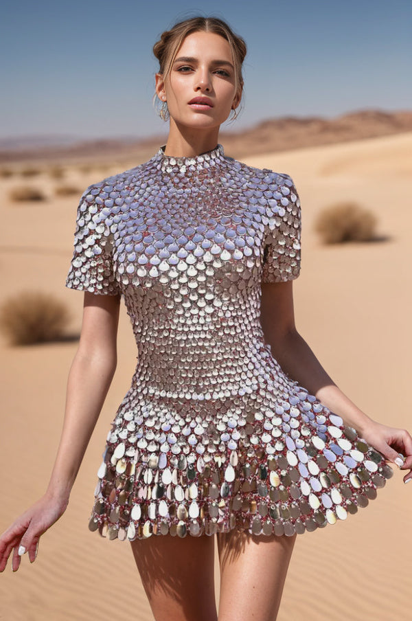 Pre-sale Mirto Shell Sequin Glitter Dress